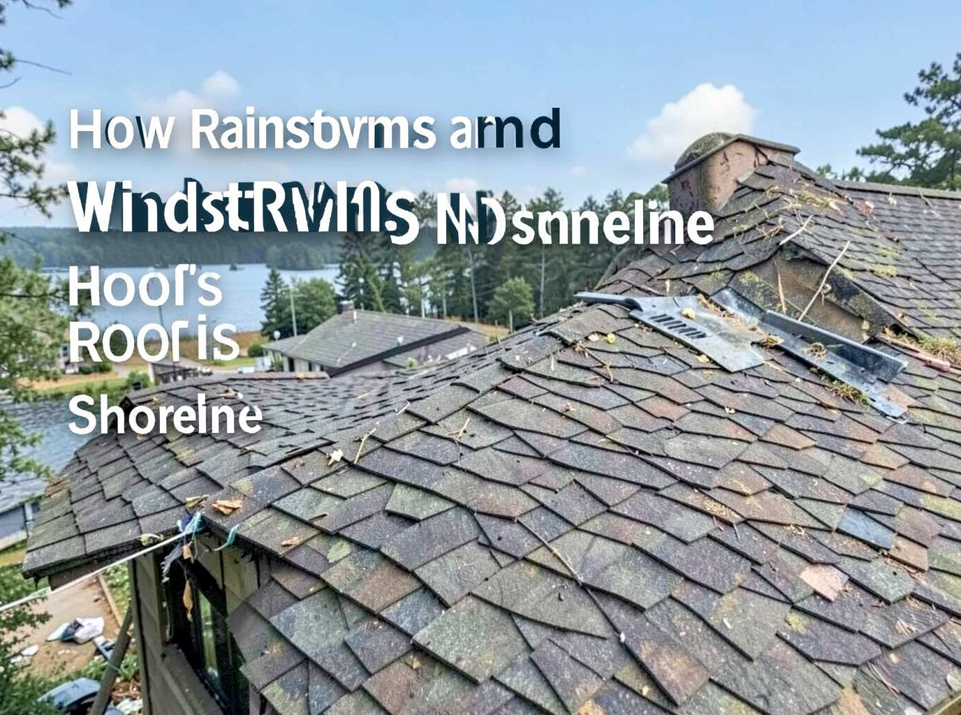 How Rainstorms and Windstorms Damage Roofs in Shoreline