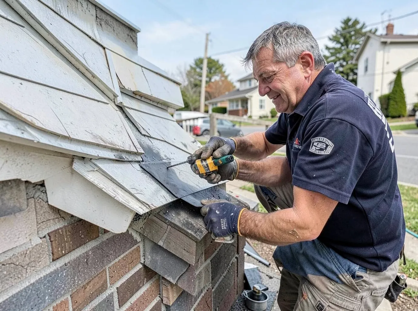 Chimney Flashing Repair in Shoreline, WA
