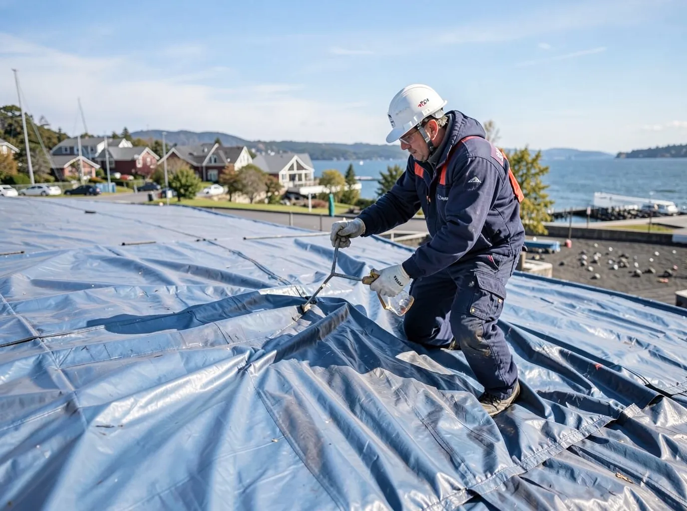 Emergency Roof Tarping in Shoreline, WA
